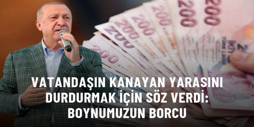 Erdoğan: Vatandaşımızın hayat seviyesini eskisinin üzerine çıkarmak boynumuzun borcu 