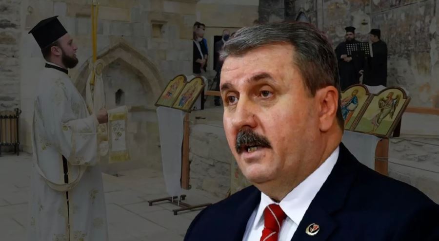 Büyük Birlik Partisi Genel Başkanı Mustafa Destici, Sümela Manastırı