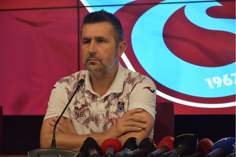 Trabzonspor teknik direktörü Bjelica, basın toplantısı düzenledi: