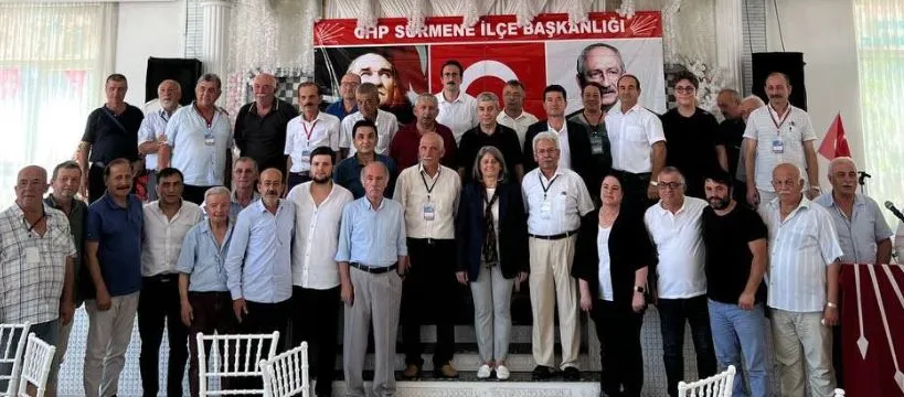 CHP İlçe Kongrelerinde yeni başkan Turgut Durgun oldu