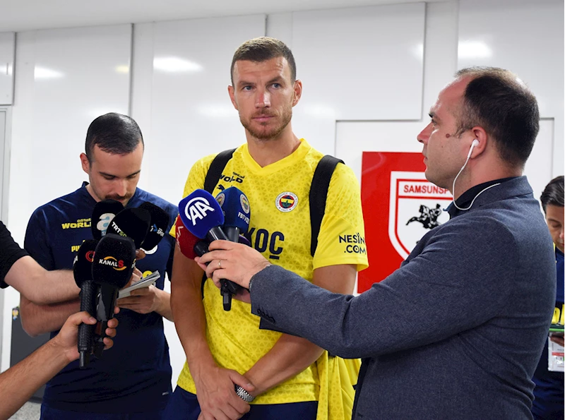 Fenerbahçeli Edin Dzeko, Samsunspor maçının ardından konuştu: