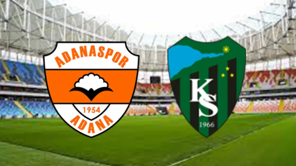 Adanaspor-Kocaelispor maçını Rizeli hakem yönetecek