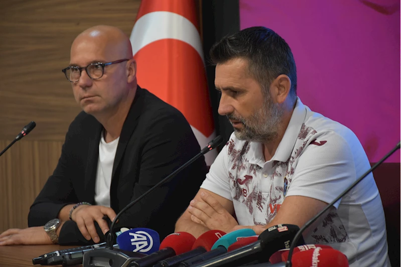 Trabzonspor Teknik Direktörü Bjelica: 