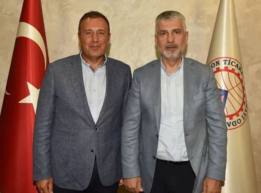 AK Parti Trabzon Milletvekili Yılmaz Büyükaydın, TTSO’yu ziyaret etti