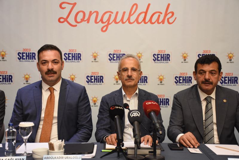 Ulaştırma ve Altyapı Bakanı Uraloğlu, Zonguldak