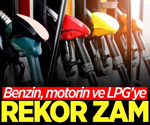 Benzin, motorin ve LPG
