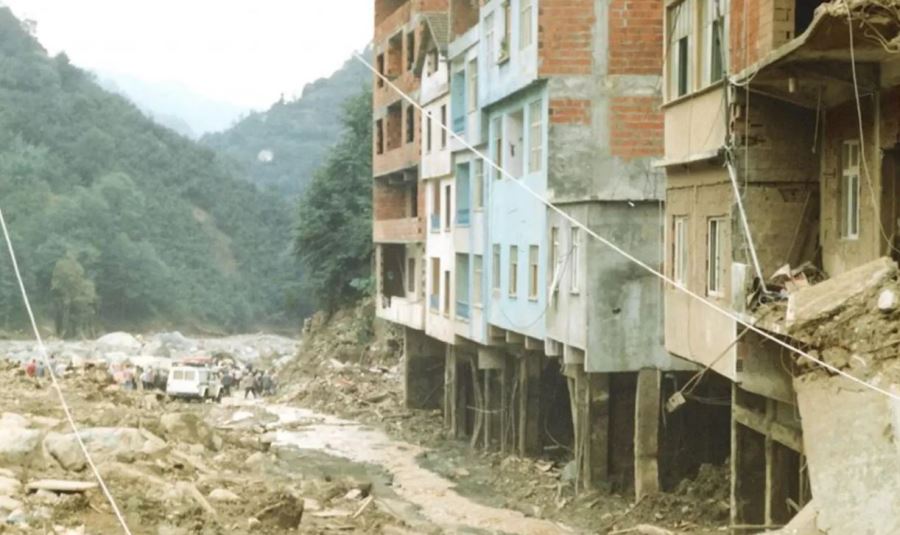 Trabzon Beşköy’deki sel felaketinin üzerinden 25 yıl geçti