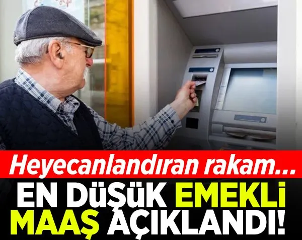 En düşük emekli maaşı için rakam verildi! Heyecanlandıran gelişme...