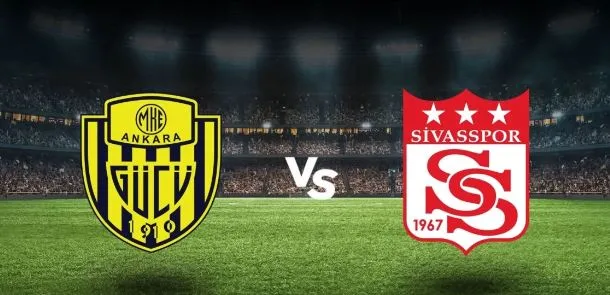 Trendyol Süper Lig maçında Sivasspor - Ankaragücü karşı karşıya geliyor!