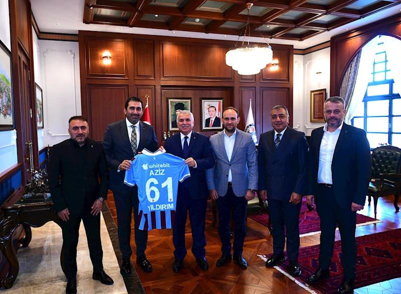 Trabzonspor Kulübü yöneticilerinden Vali Yıldırım
