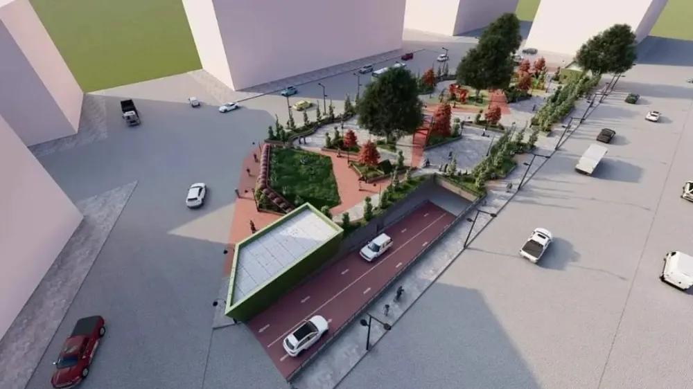 Rize Dalyan Kapalı Otopark ve Park Alanı Projesinde İkinci Etap Çalışmaları Devam Ediyor