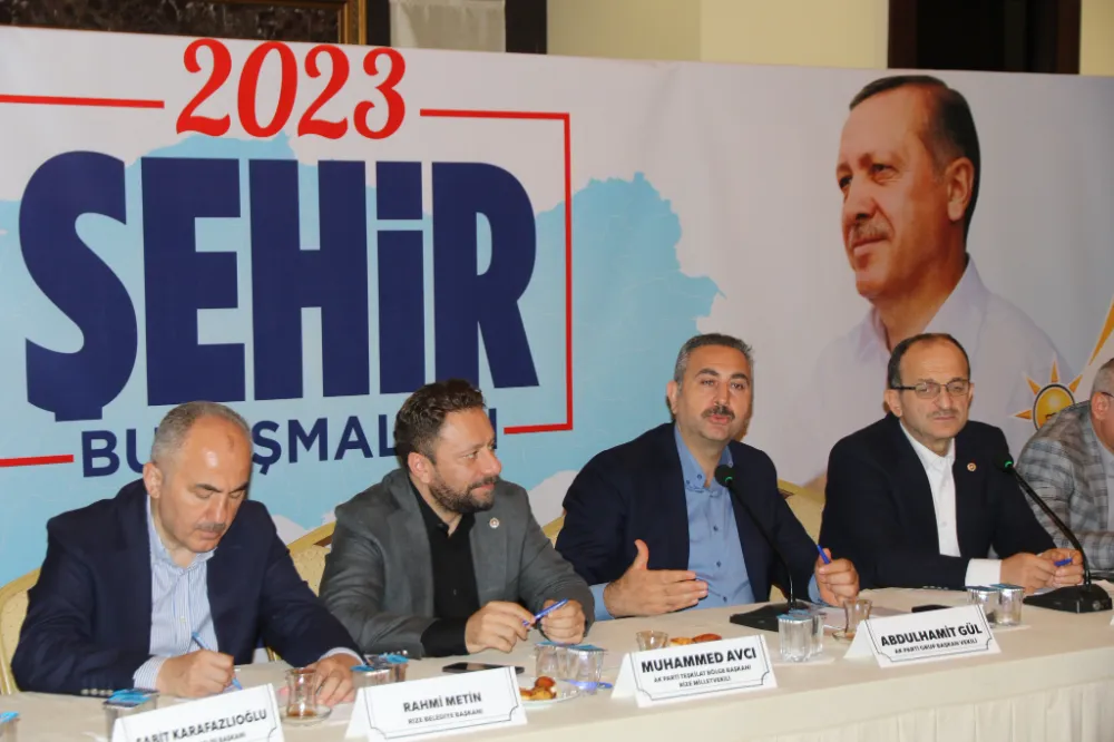 Ak Parti Meclis Grup Başkan Vekili Gül, Rize