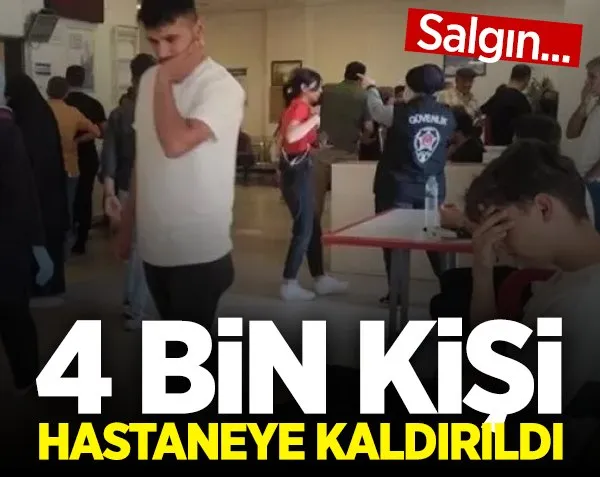 4 bin kişi hastaneye kaldırıldı! Salgın...