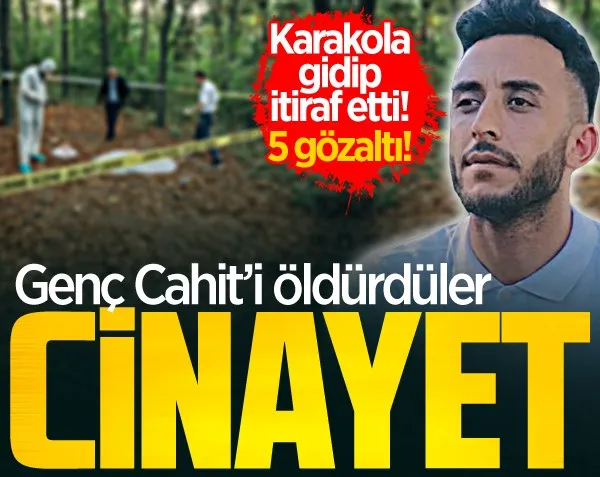 Ormanlık alanda cinayet! Cahit