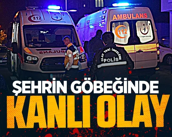 Şehrin göbeğinde kanlı saldırı!