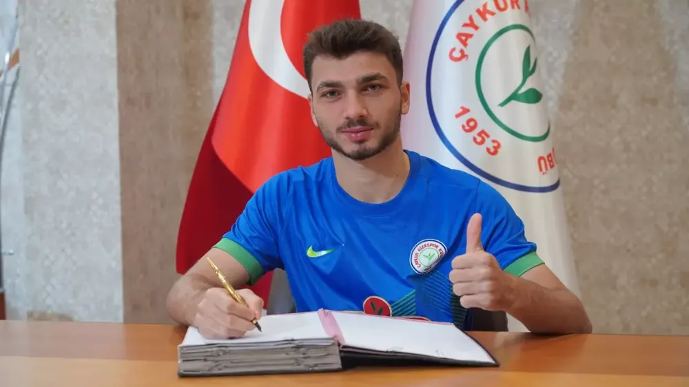 Çaykur Rizespor, Remzi Kolcuoğlu ile profesyonel sözleşme imzaladı