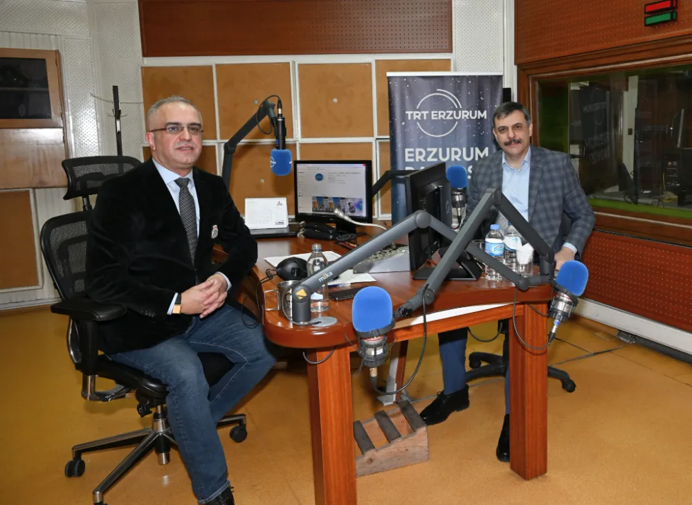 Erzurum Valisi Çiftçi, TRT Erzurum Radyosu