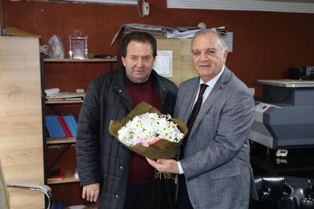 Başkan Kurdoğlu’ndan 10 Ocak Çalışan Gazeteciler Günü’nde Yerel Basına Ziyaret