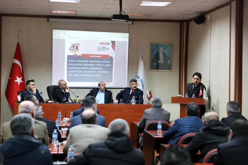 Erzurum Ticaret Borsası Yılın İlk Meclis Toplantısını Gerçekleştirdi