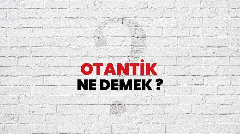 Otantik Nedir? Kelime Anlamı ve Kullanım Alanları Neler?