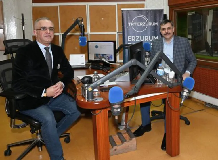 Erzurum Valisi Mustafa Çiftçi, TRT Erzurum Radyosu