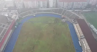 Adnan Menderes Stadyumu yıkılıyor