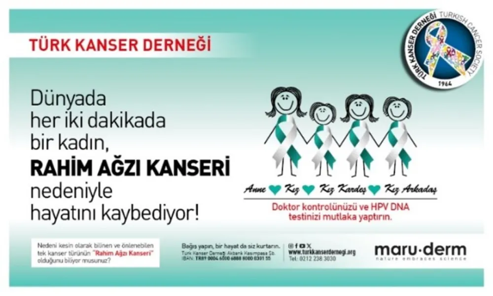 Rahim ağzı kanserini düzenli taramalar ve HPV aşısı ile önlemek mümkün