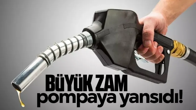 Benzine büyük zam pompaya yansıdı! 24 Ocak 2024 Çarşamba güncel benzin, motorin ve LPG fiyatları...