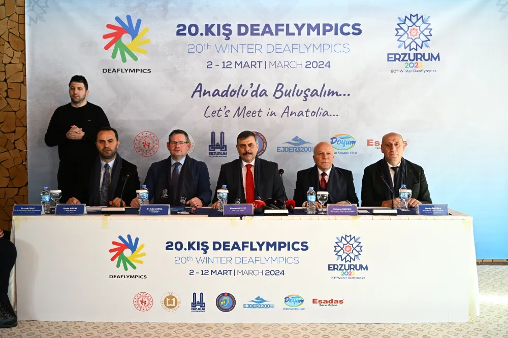 Deafiympic Oyunları Basın Toplantısı Gerçekleştirildi