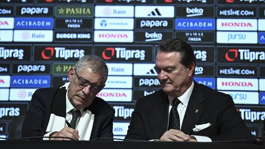 Beşiktaş, yeni teknik direktörü Fernando Santos