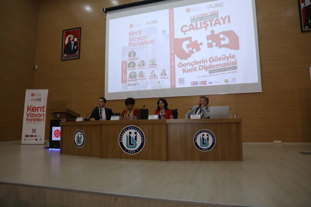 Kent Diplomasisi Projesi Kapsamında Bayburt’ta Panel Gerçekleşti