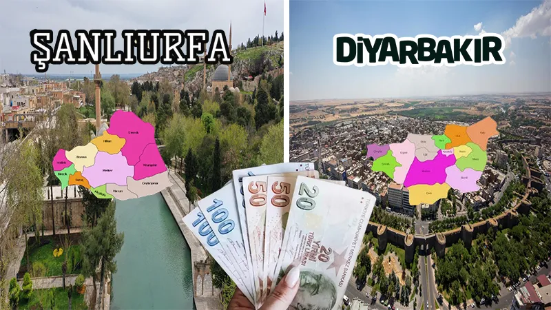 Bayburt, Tunceli, Sinop da solladı! Şanlıurfa ve Diyarbakır resmen çakıldı