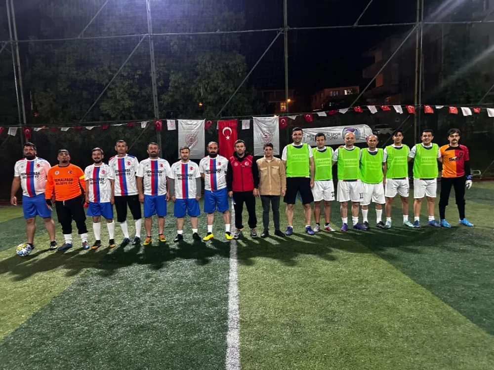 Kamu Kurumları 101. Cumhuriyet Kupası Halısaha Futbol Turnuvası Başladı