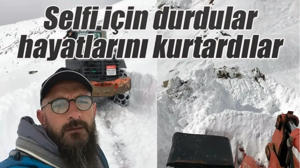 Selfi için durdular hayatlarını kurtardılar