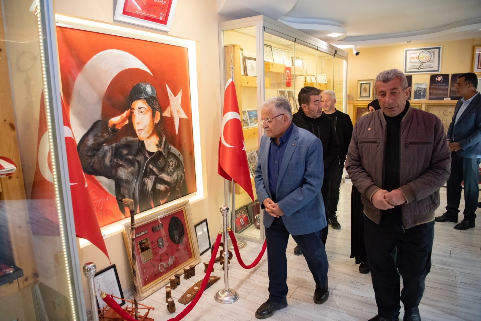 Başkan Büyükkılıç, 15 Temmuz şehidi Cennet Yiğit