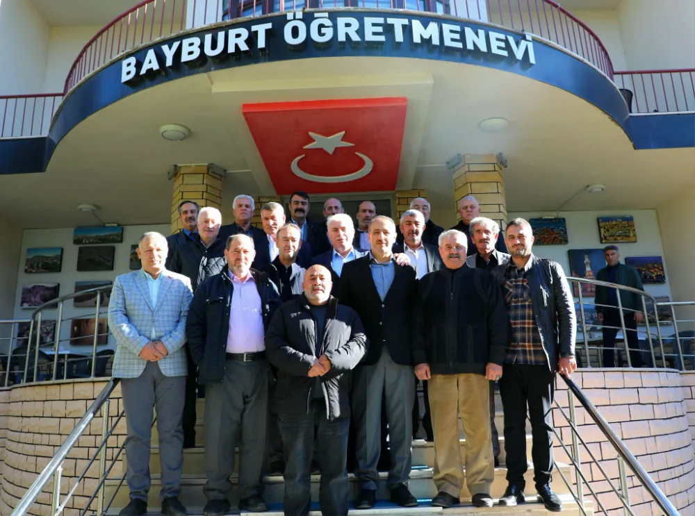 Bayburt Belediye Başkanı Mete Memiş, Mahalle Muhtarlarıyla Bir Araya Geldi