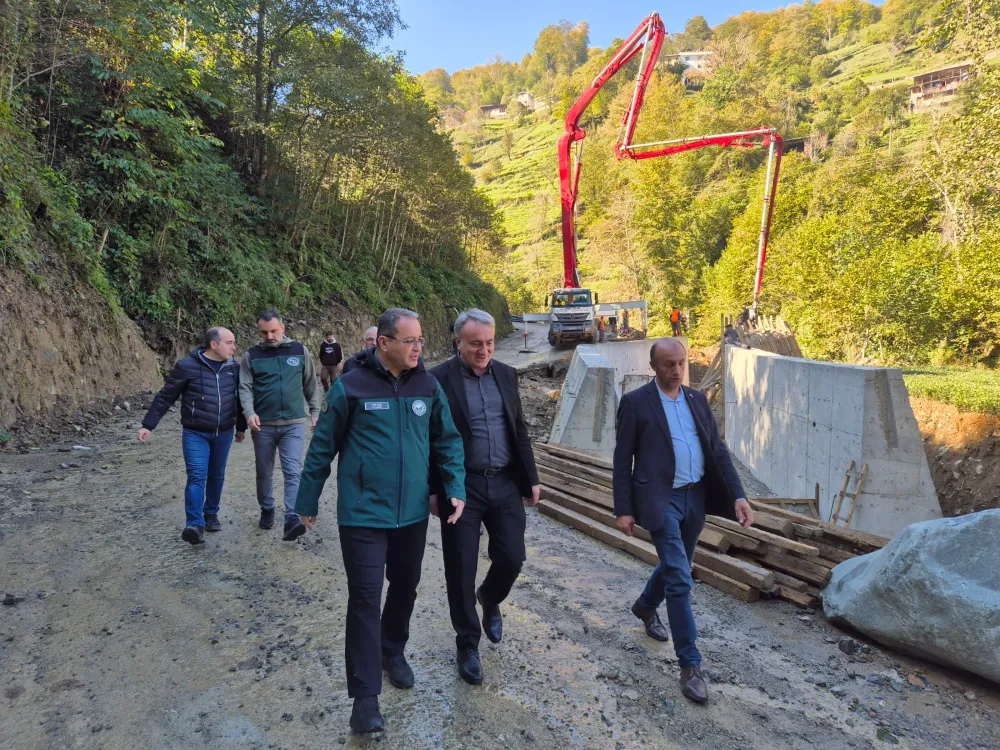 Hayrat’ta Altyapı Yatırımları İçin Çalışmalar Hız Kazanıyor