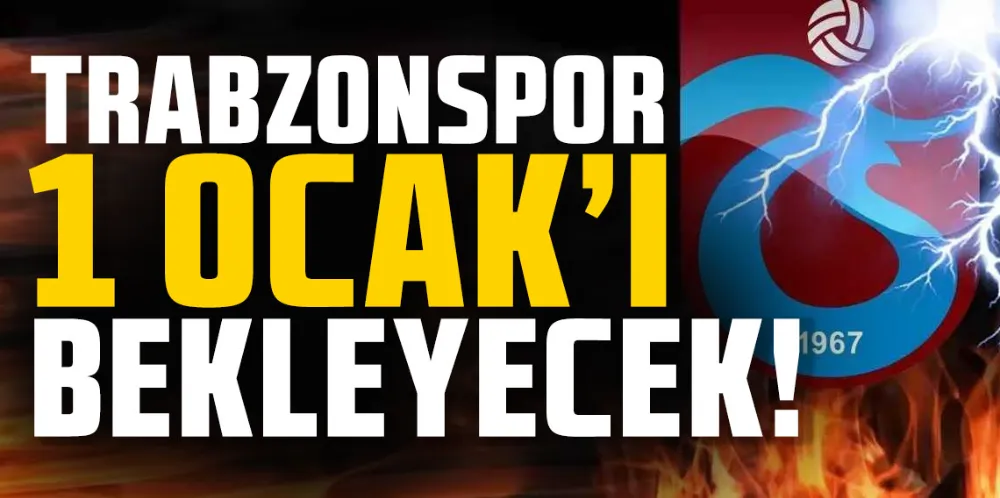 Trabzonspor 1 Ocak