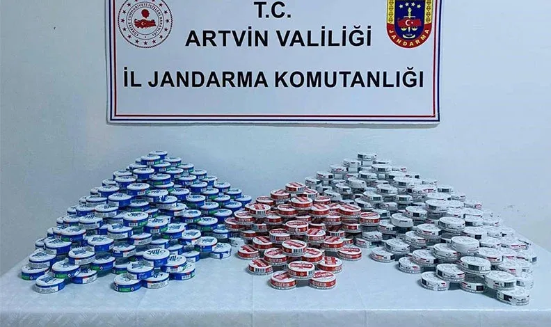 Artvin’de kaçak sigara ve içki operasyonu