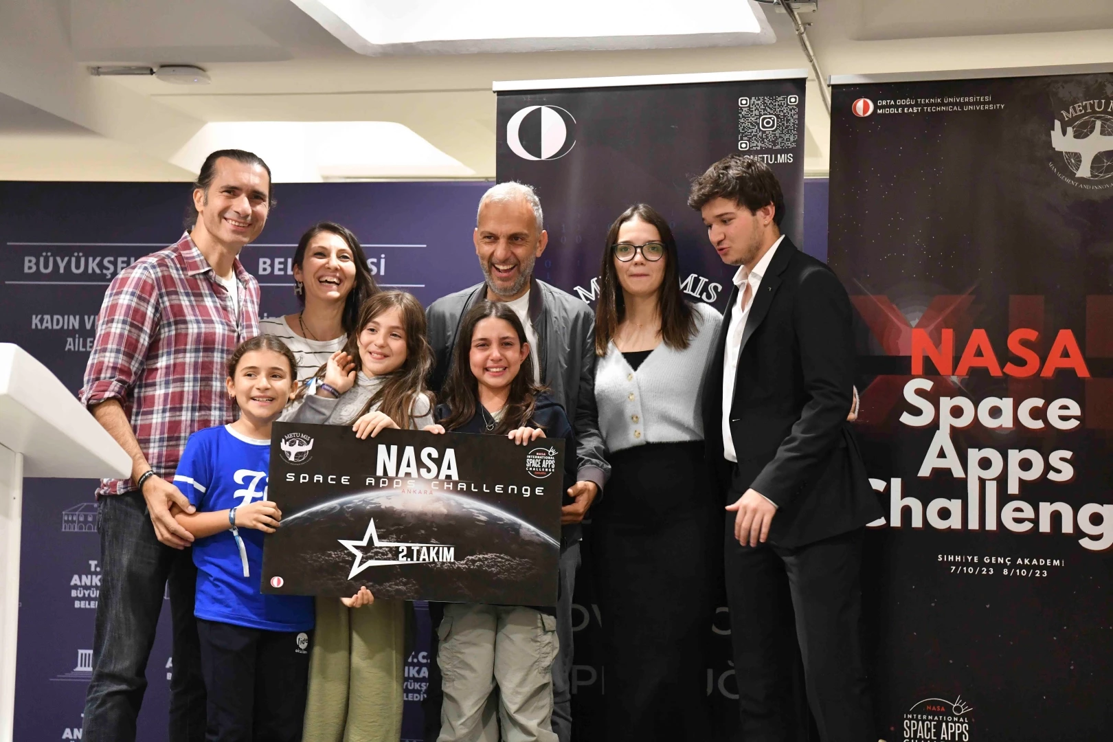 Ankara Büyükşehir Belediyesi NASA Space Apps Challange 2024 etkinliğine ev sahipliği yaptı