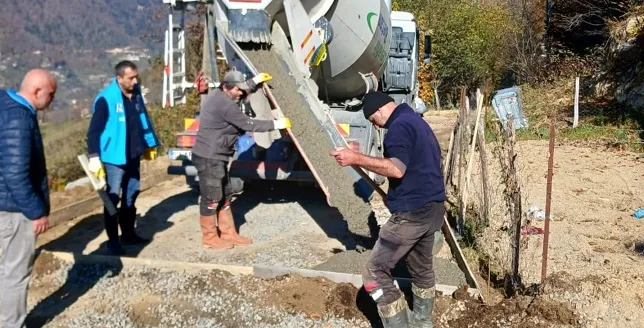 İkizdere Belediyesi, Altyapı ve Doğalgaz Çalışmalarına Hız Kesmeden Devam Ediyor