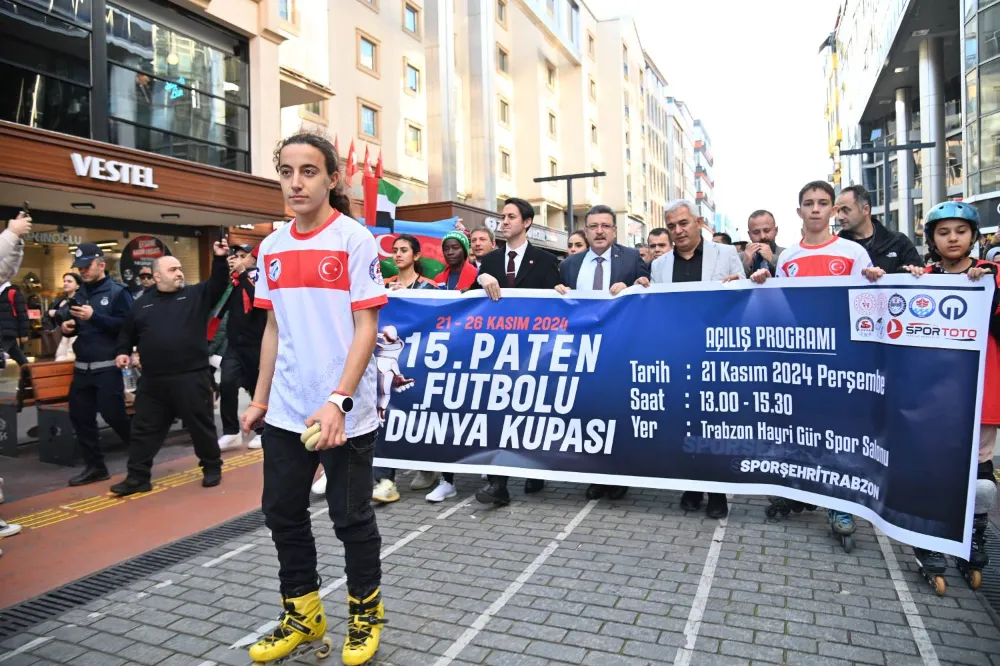 Trabzon’da Paten Futbolu Dünya Kupası Başlıyor