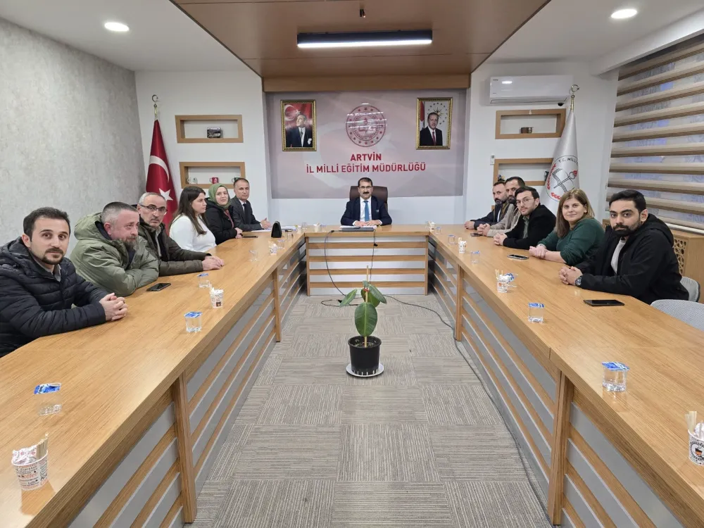 Artvin’de Başarıyı Arttırmak İçin Zümre Öğretmenler Toplantısı Düzenlendi