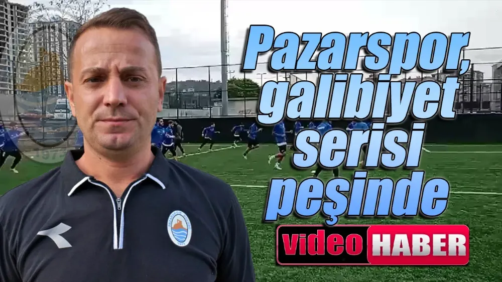 Pazarspor galibiyet serisi peşinde