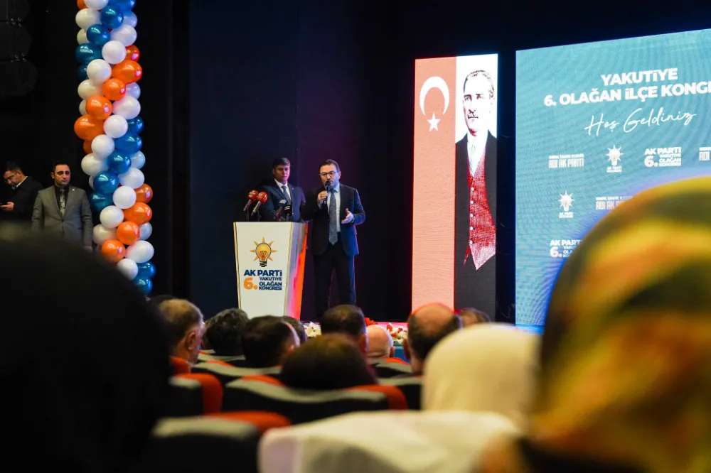 AK Parti Yakutiye İlçe Kongresi Gerçekleşti: Ferit Yıldız Yeni İlçe Başkanı