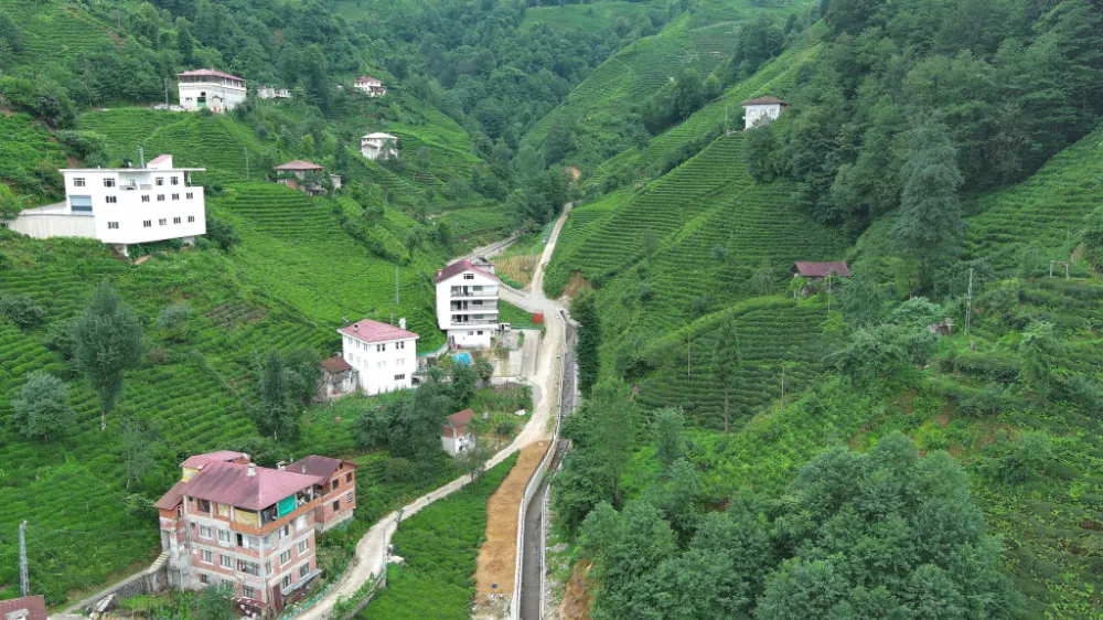 Rize Potamya Deresi Yan Kollarındaki Islah Çalışmaları Son Aşamada