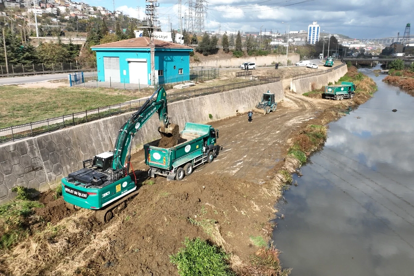 Dilderesi ıslah projesi hızla başladı