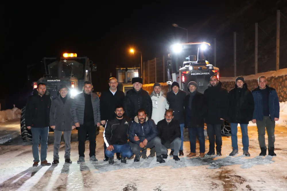 Bayburt’ta Kar Temizleme Çalışmaları Yerinde İncelendi