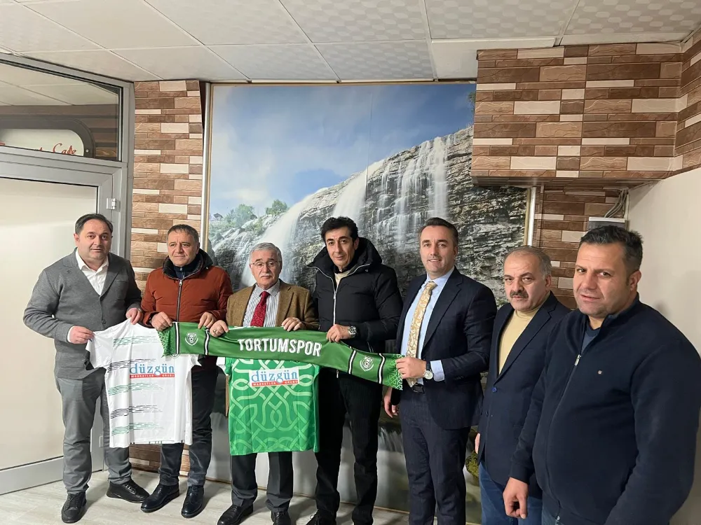 Tortumspor Yönetimi, İş Adamı İskender Düzgün’ü Ziyaret Etti