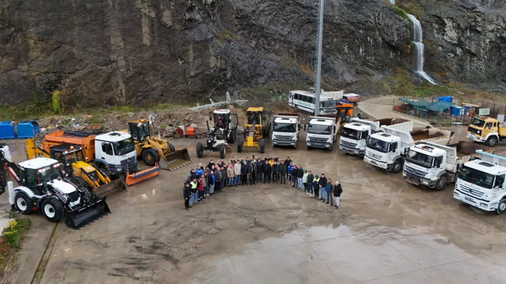 Giresun Belediyesi, beklenen kar yağışı için hazırlıklarını tamamladı